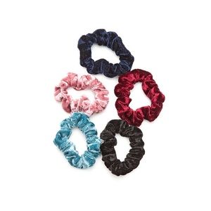 NWT! True Craft Stretch Velvet Scrunchies